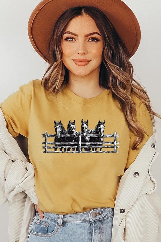 Horse Western Graphic Tee