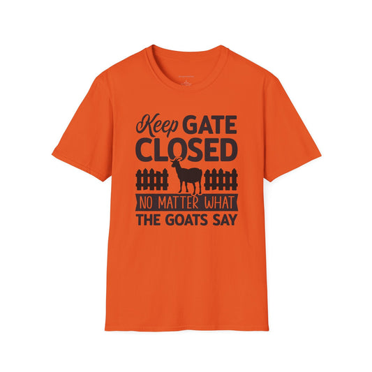 Keep Gate Closed Softstyle T-Shirt - SmorgeousByGina